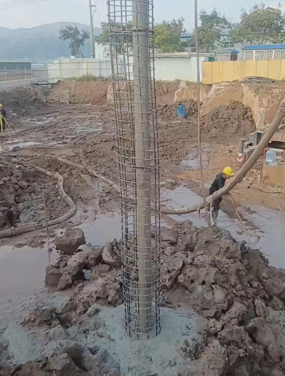 晋中榆次区长螺旋钻孔压灌桩